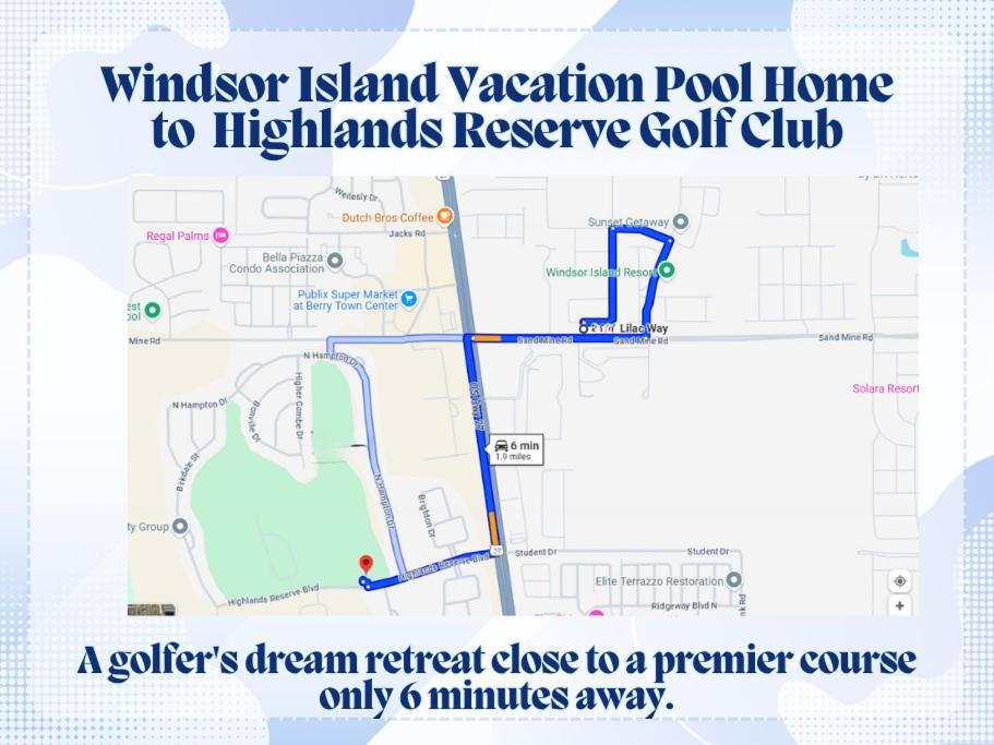 Windsor Island Vacation Pool Home Ντάβενπορτ Εξωτερικό φωτογραφία